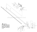 Page B Diagram and Parts List for XT700  Weed Eater Trimmer